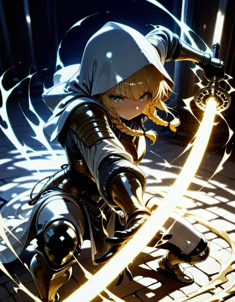 kirakira glowing (fighting  aura / qi)