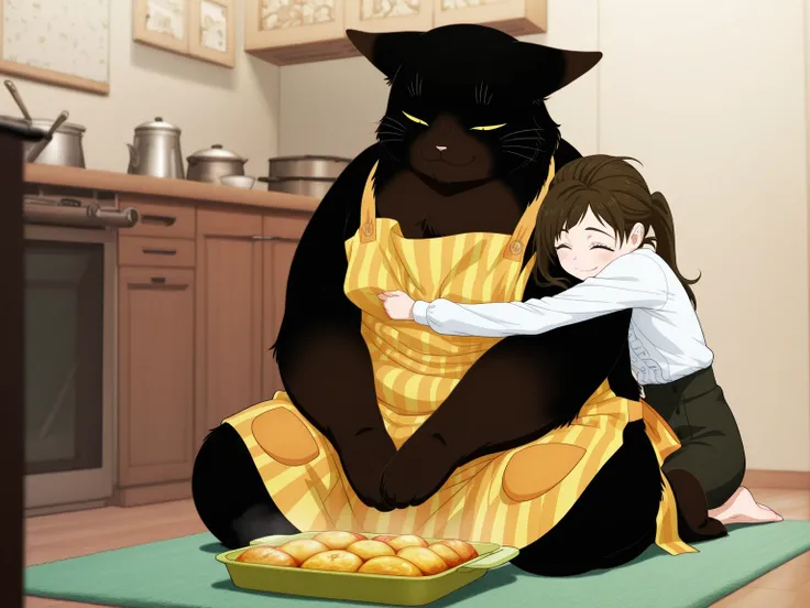 Saku Fukuzawa 福澤 幸来  and Yukichi (諭吉) from  The Masterful Cat Is Depressed Again_rel_260420