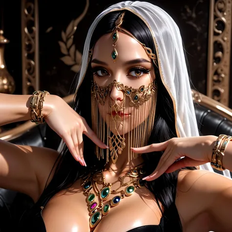 Chain Mask Arabian / Belly Dancer Style
