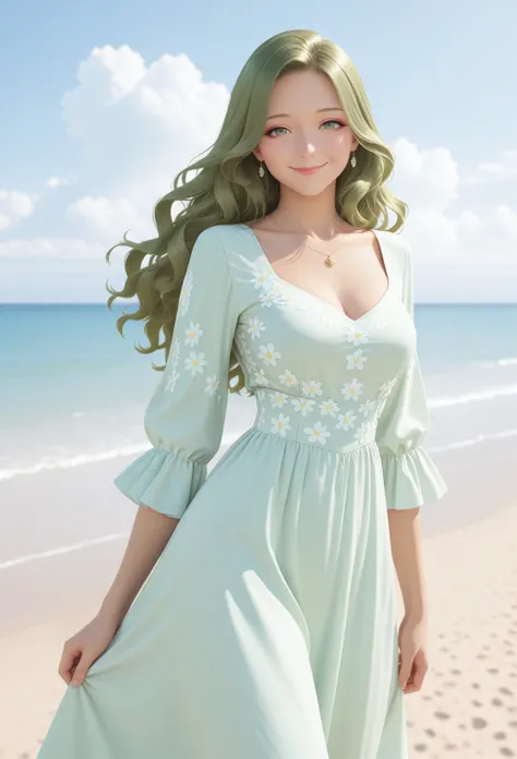 Daisy Charm Sundress by Shiro