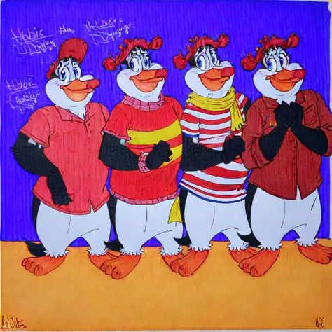 The pebble and the penguin: Hubie