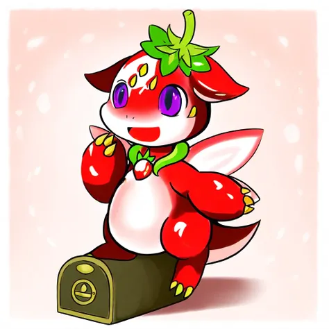Strawberry Dragon (Puzzles and Dragons)