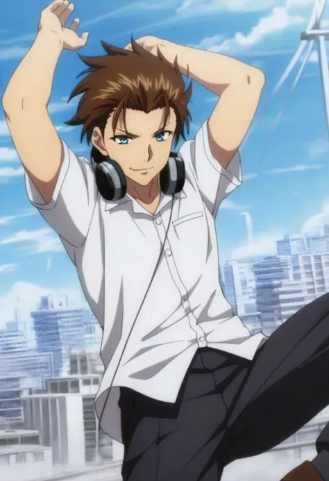 Motoki Yaze from Strike the Blood