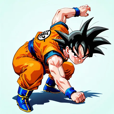 Son_Goku Fighting Stance LoRA