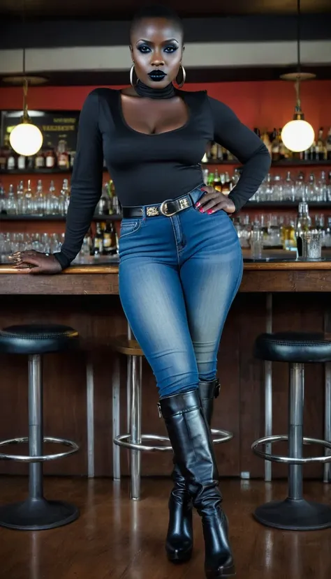 African American Woman - 44 - AI generated