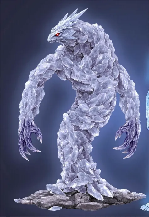 Illustration Art - Ore Monster(插画艺术-矿石怪兽)-HXZ