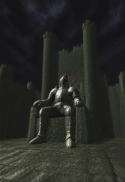 Old fantasy game style