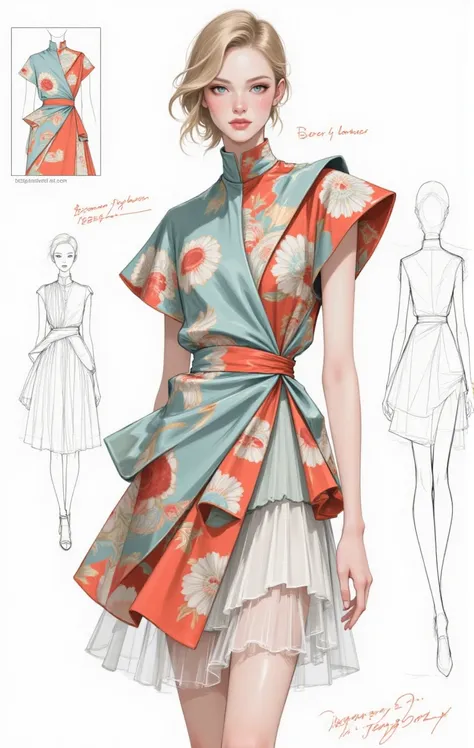 clothing design drawings