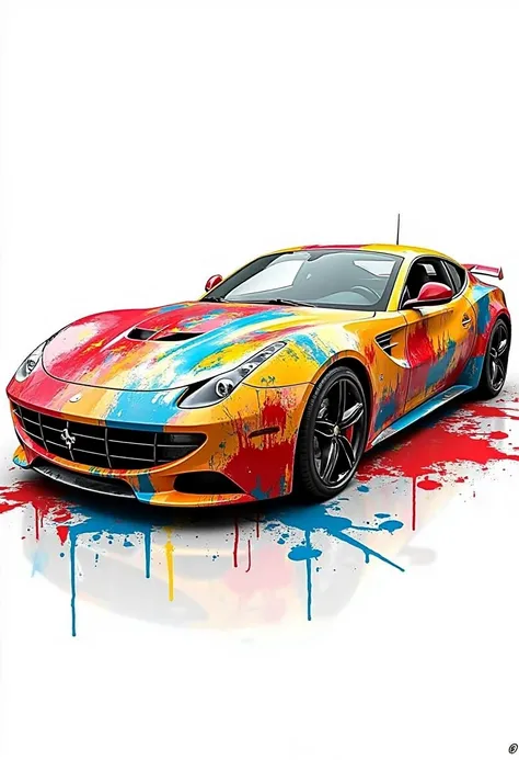 DX_Ink Splash Art Style_Diverse Creative Generation