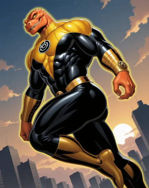 Yellow Lantern (DC Comics) (Illustrious) (AD)