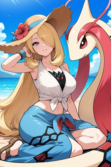 Cynthia/シロナ (Pokemon Diamond and Pearl) SDXL LoRA | 6 Outfits [Illustrious]