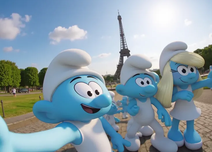 The Smurfs (2025 version) - Flux1.D