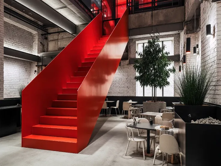 WD-Industrial Style Restaurant