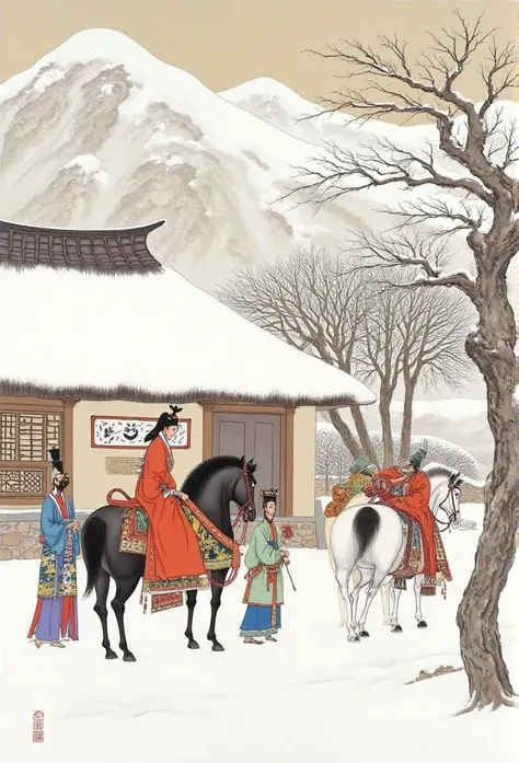 DE_Chinese Style Meticulous Painting_Ancient Scene Generation