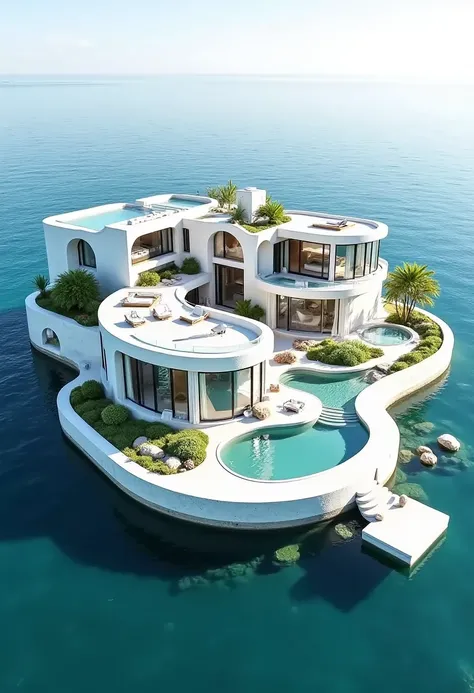 DX_Diverse Architectural Styles_Island Villa Design