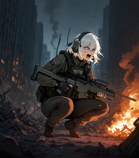 Walkie-Talkie(and, hopefully, tactical gear) illustrious