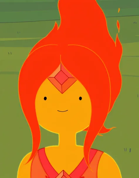 Flame Princess (Adventure time) commission