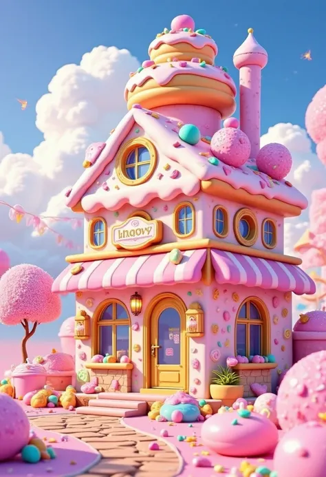 DK_Fantasy Of Dessert Architecture_Fairy Tale Scene Generation