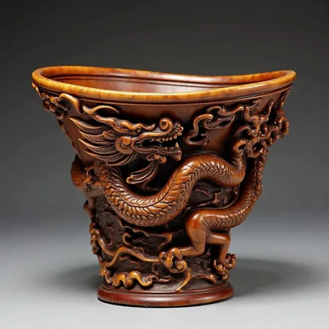 DX_Presentation Of Horn Carving Craftsmanship_Cup Carving Design