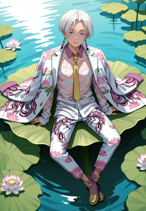 Pink Lotus Scorpion Suit - Clothing