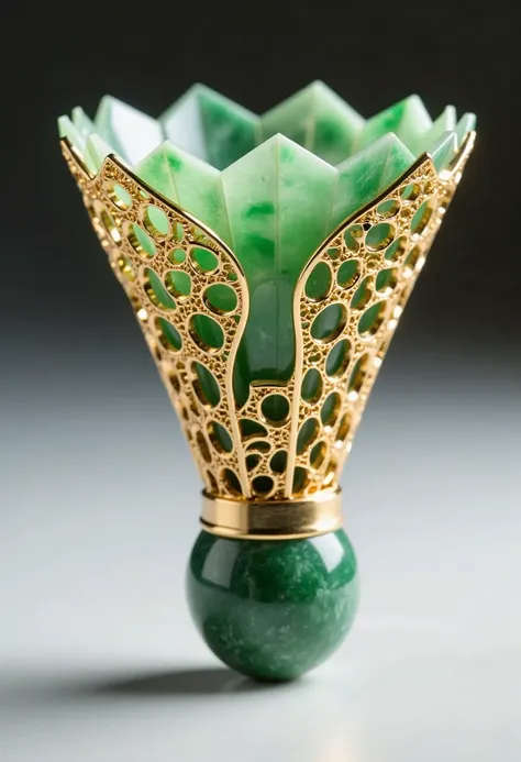 DK_Integration Of Jade And Gold With Sports_Ball Shape Design