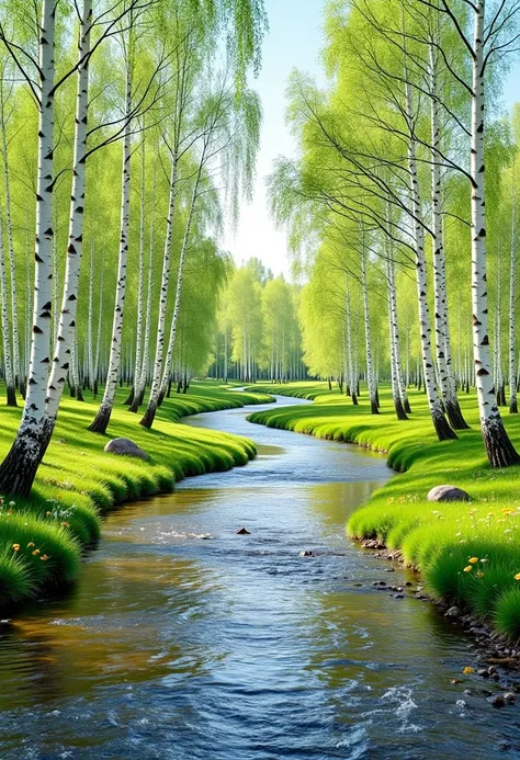 B_Natural Scenery Generation_Four-Season Scene Creation