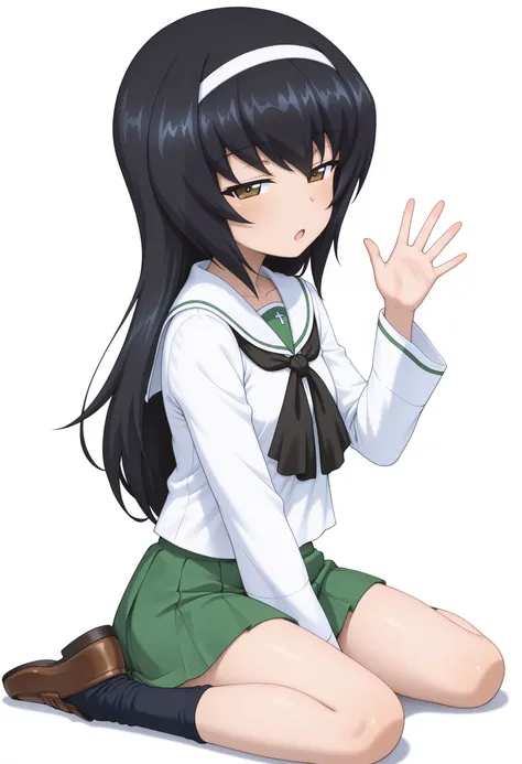 Reizei Mako (girls und panzer)  (Illustrious XL)