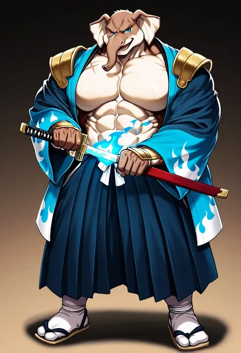 Bleach battle masters sandaimura kamihime elephant characters shinigami ao 16 gotei captain soul reaper blue