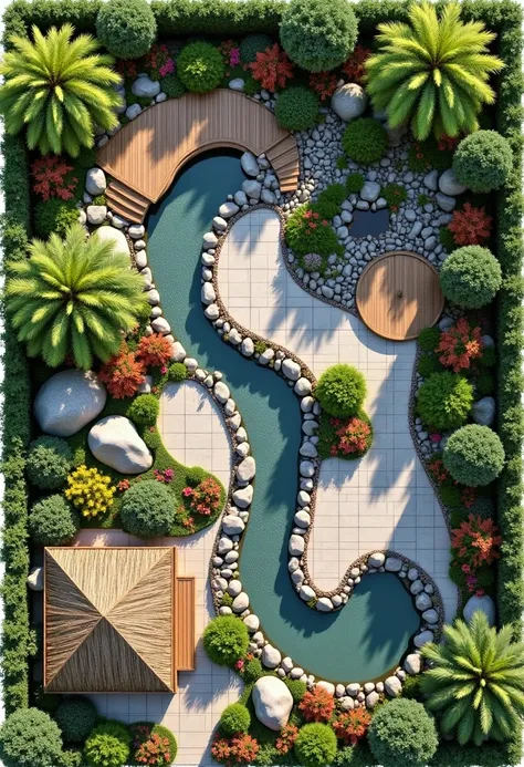 DT_Garden Design_Top View Of The Garden