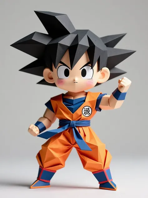 C_Origami-Style Modeling_Anime Character Generation