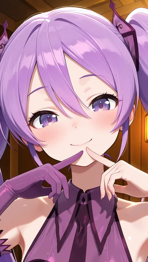 初音未来 紫罗兰蝴蝶-博歌乐（Hatsune Miku Violet Butterfly-Vocaloid）