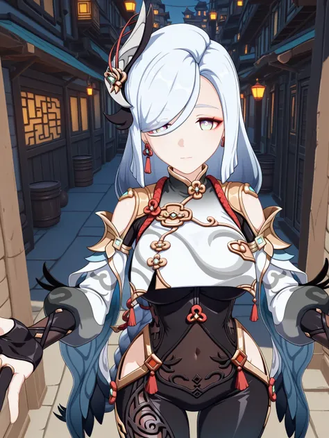 Shenhe (申鶴) (申鹤) - Genshin Impact (原神) - COMMISSION