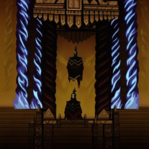 Fire nation throne