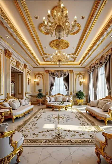 A_Luxurious Interior Design_Villa Scene Generation
