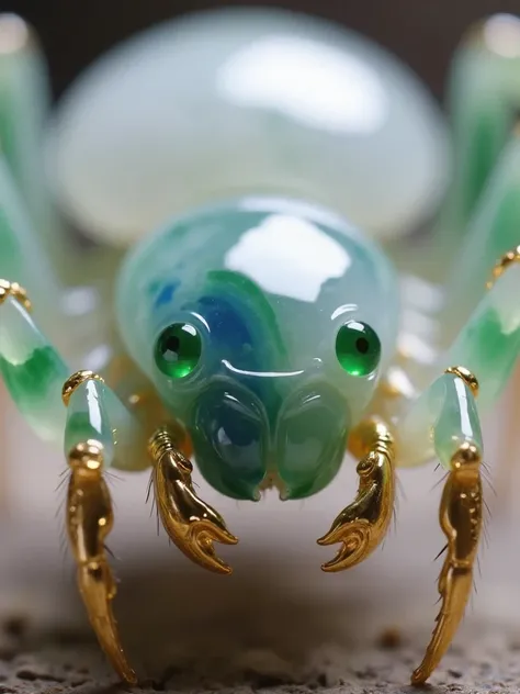 DE_Jade - Carved Insect Creation_Diverse Style Generation