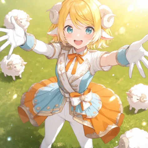 Gold Sheep Soldier (Kagamine Rin) / Project SEKAI