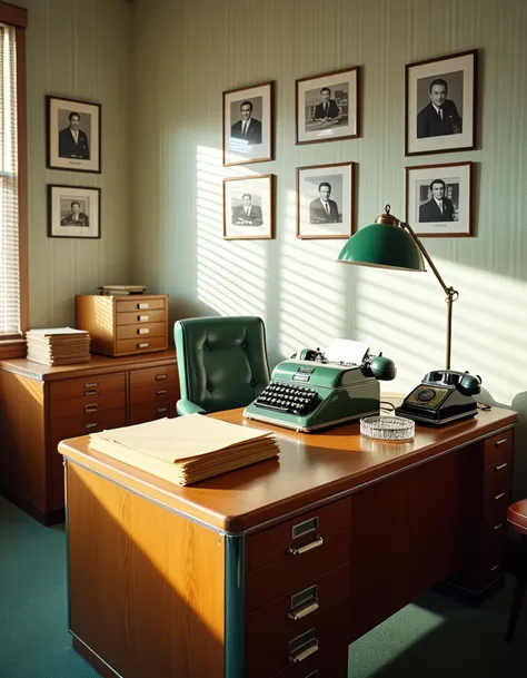 vintage office interior
