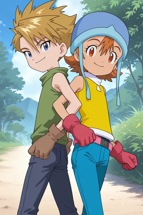 Yamato / Matt Ishida + Sora Takenouchi - Digimon Adventure