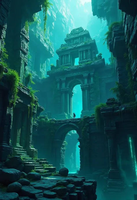 E_Fantasy Ruin Scenes_Ancient Ruin Map Generation