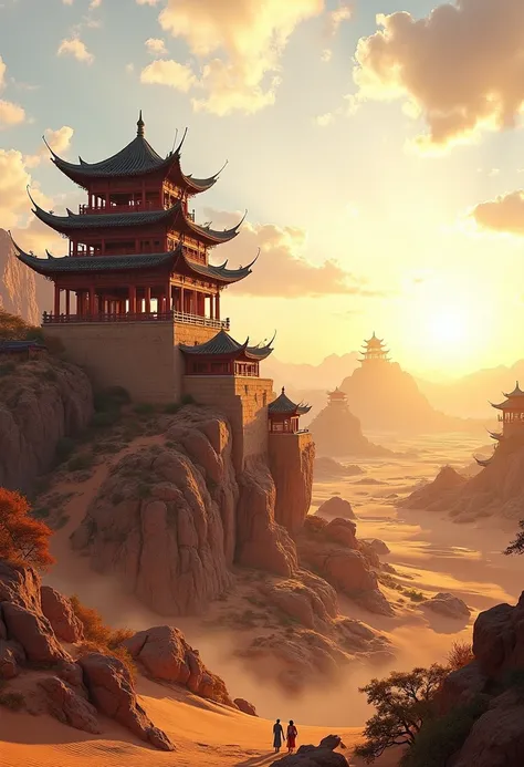 DJ_Traditional Chinese Architecture_Ancient Architecture Scene Generation