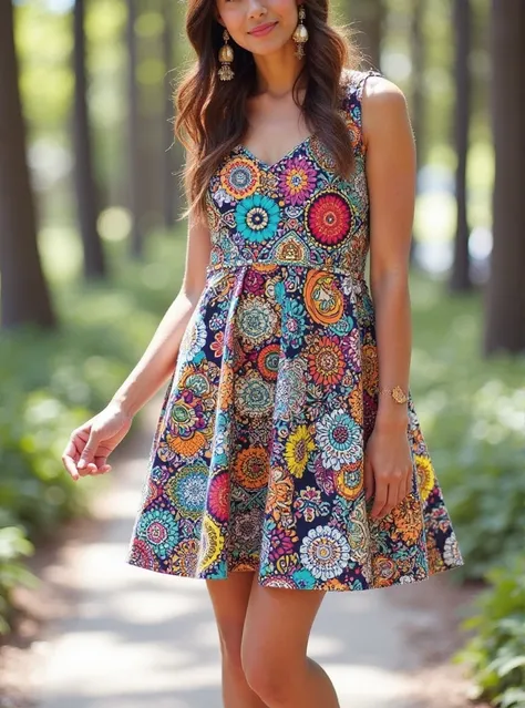 Small print pattern design style