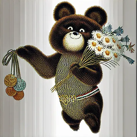 Олимпийский Мишка - V1 Олимпийский Мишка