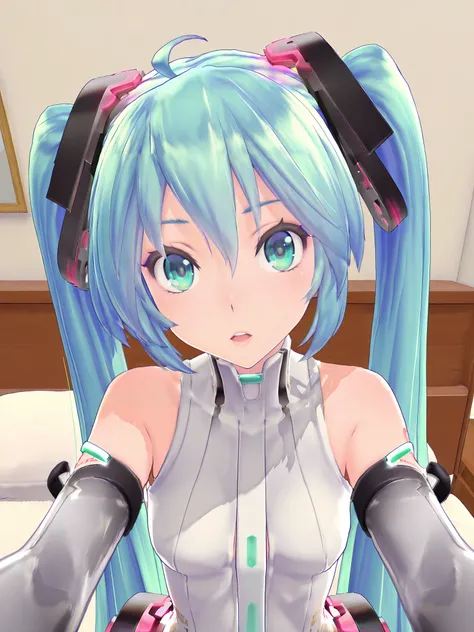 [Pony & Illustrious] Miku Hatsune Append (Tda) MMD