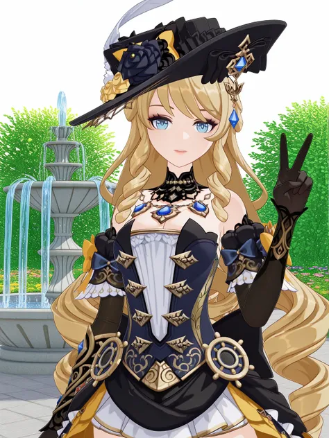 Navia (娜维娅) (娜維婭) (ナヴィア) (나비아) - Genshin Impact (原神)