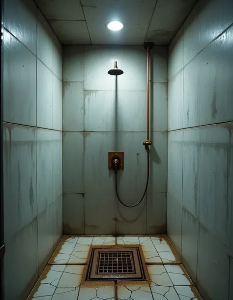 concrete shower room