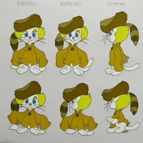 Rock a Doodle: Edmond the cat