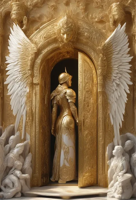 Angel at the portal