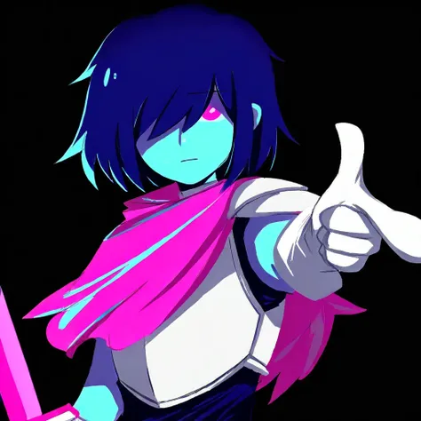 Kris (Deltarune) - by gisa