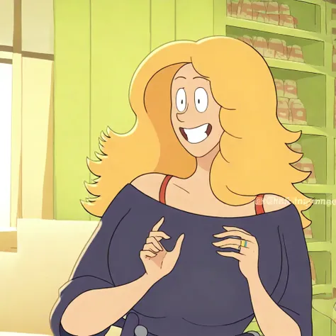 Moni Argento - Casados con hijos Animado (Franco Chamorro Animation)