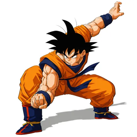 Son_Goku Fighting Stance LoRA
